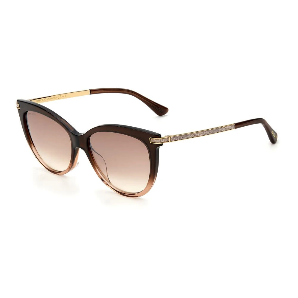 Jimmy Choo Women's Brown Sunglasses, One Size, Acetate Sunglasses