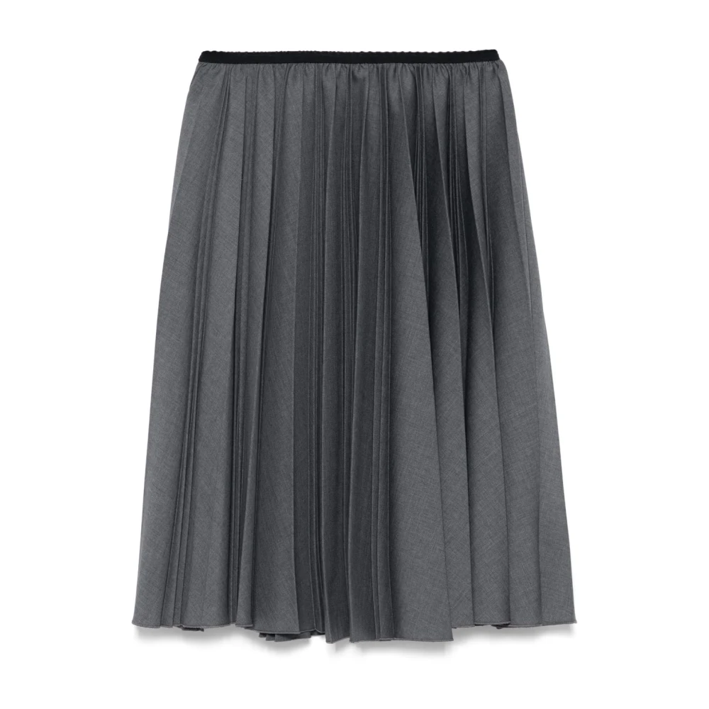 N21 Stoffen Rok Gray Dames