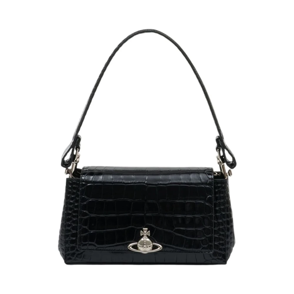 Vivienne Westwood Black Hazel Medium Handbag - Female - Handbags - One Size - Bags