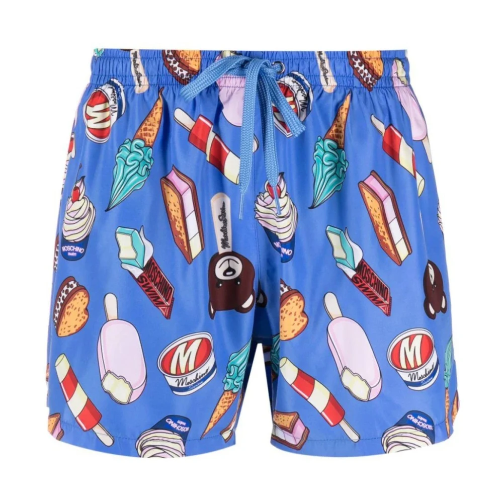 Moschino Herren Blau Bademode, Xlgröße: