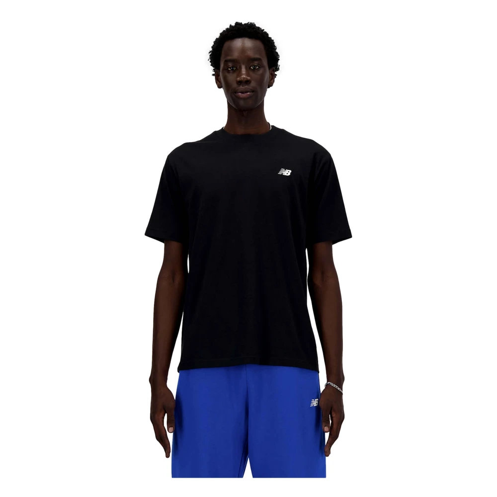New Balance Klein Logo T-shirt Black Heren