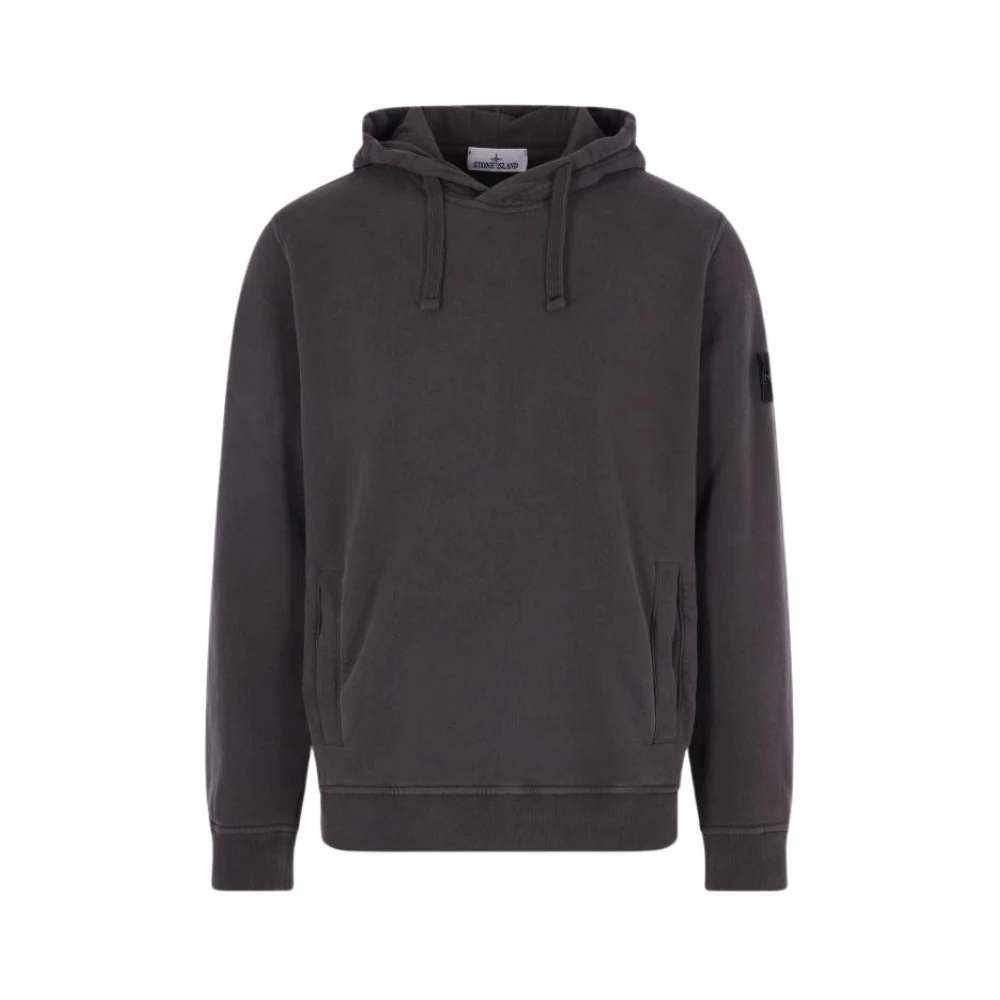 Stone Island Felpa Con Cappuccio In Cotone - Immagine 3