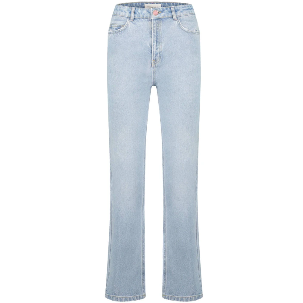 Fabienne Chapot straight jeans Lola light blue denim