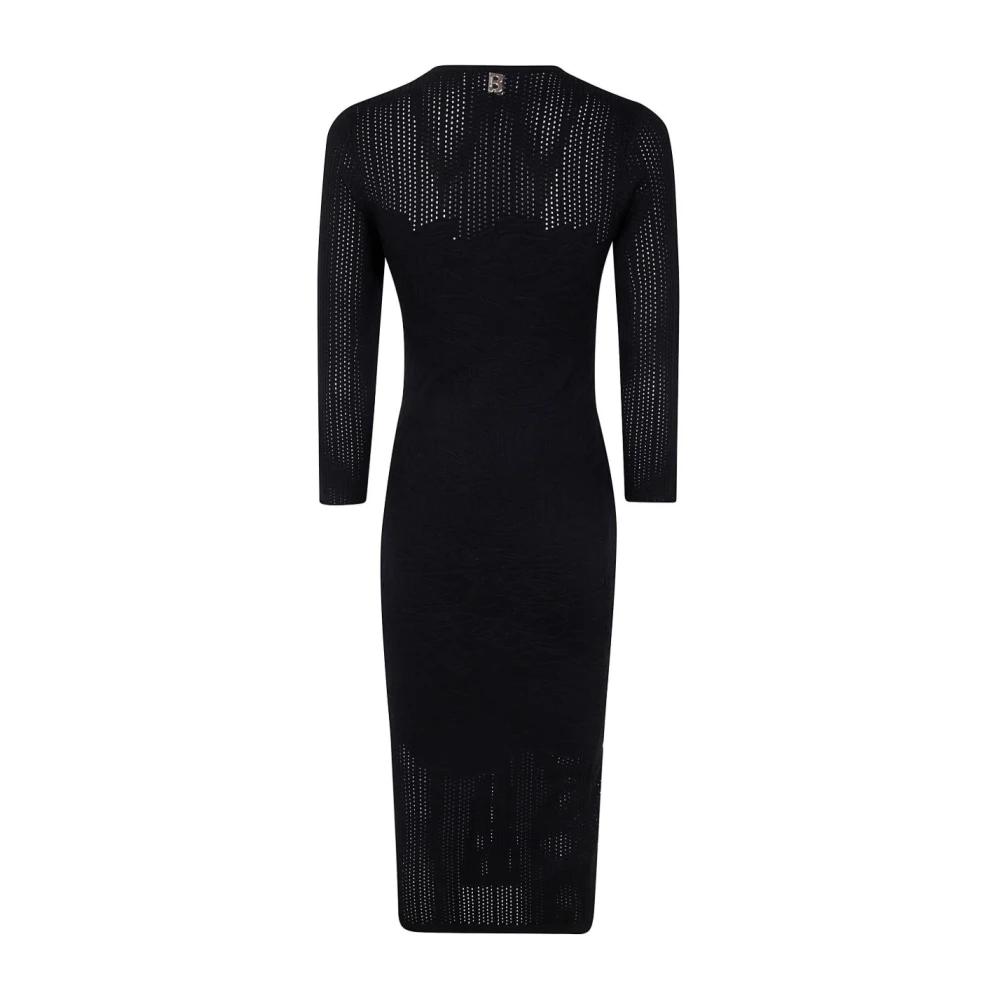 Blugirl Elegante Zwarte Jurk Dameskleding Black Dames
