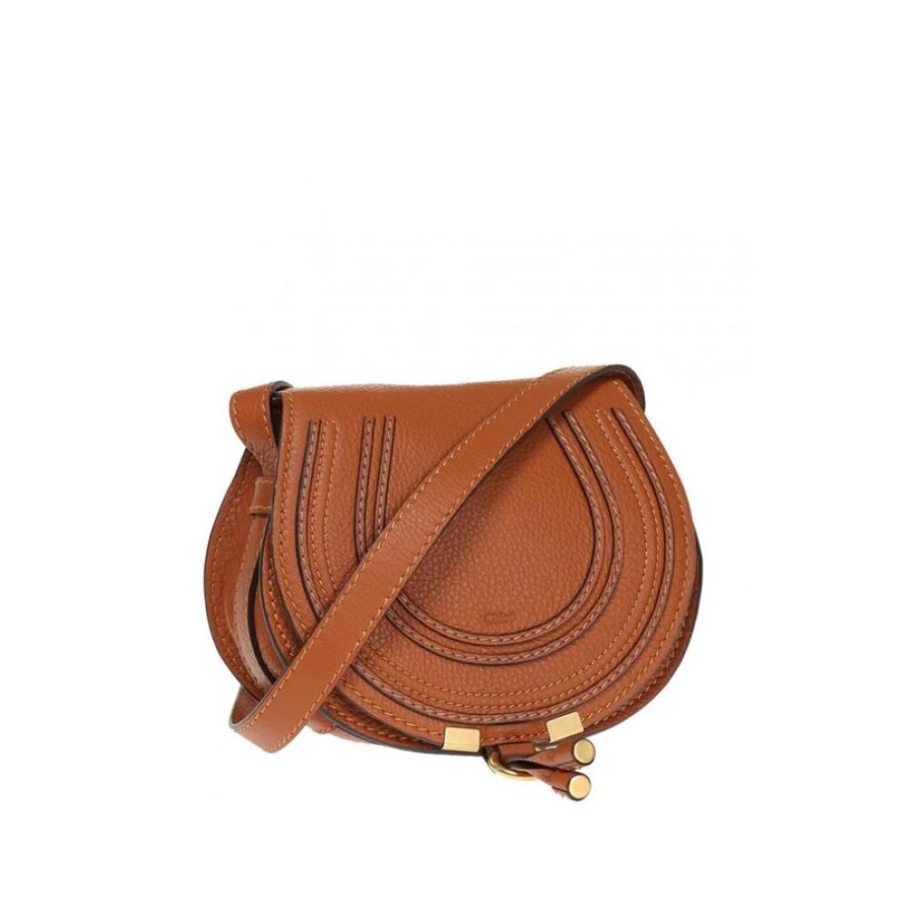 Chloé Marcie Small Schoudertas Brown Dames