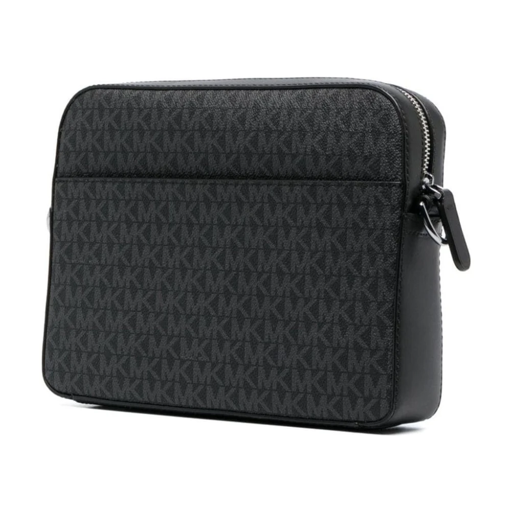 Michael Kors Zwarte Crossbody Tas voor Mannen Black Heren