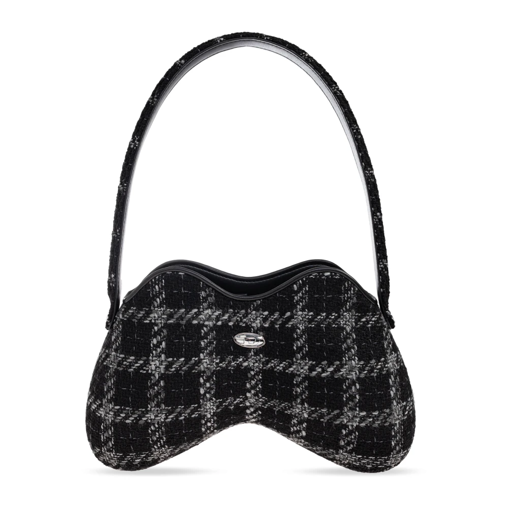 Diesel Svart Axelväska Play Double-D