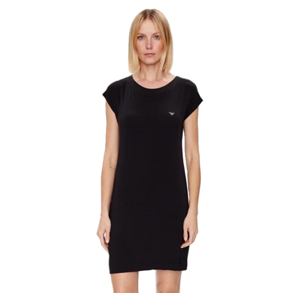 Emporio Armani Donna Nero Abiti, L, New,