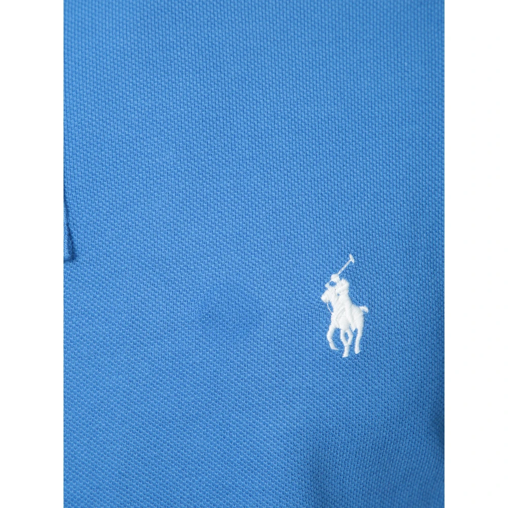 Polo Ralph Lauren Blauw Piquet Polo Shirt Blue Heren