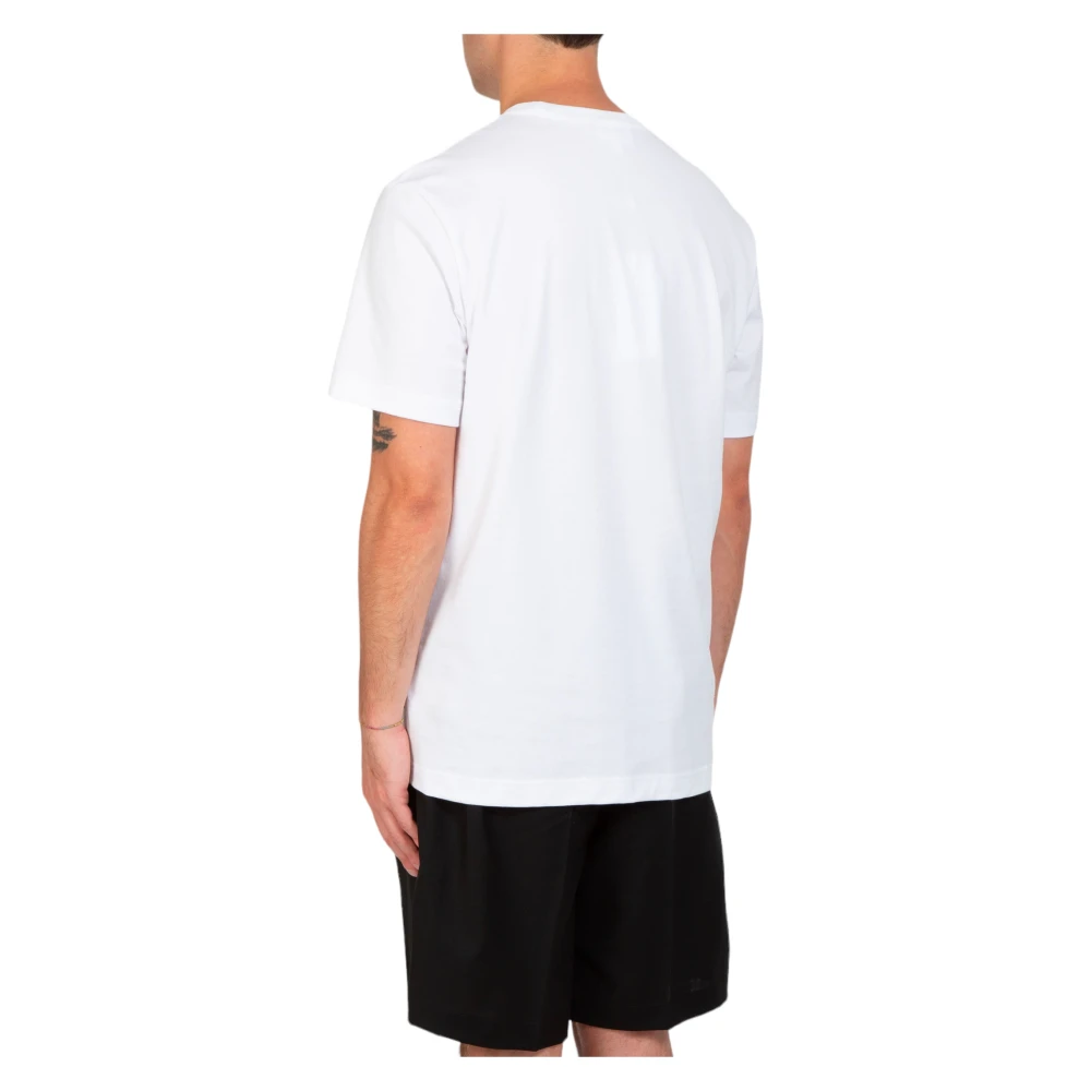 Lacoste Feestelijk Print T-shirt White Heren
