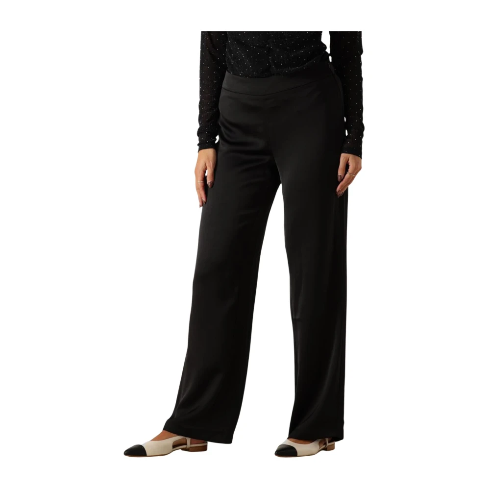 NEO NOIR Zwarte Stijlvolle Pantalon voor Vrouwen Black Dames