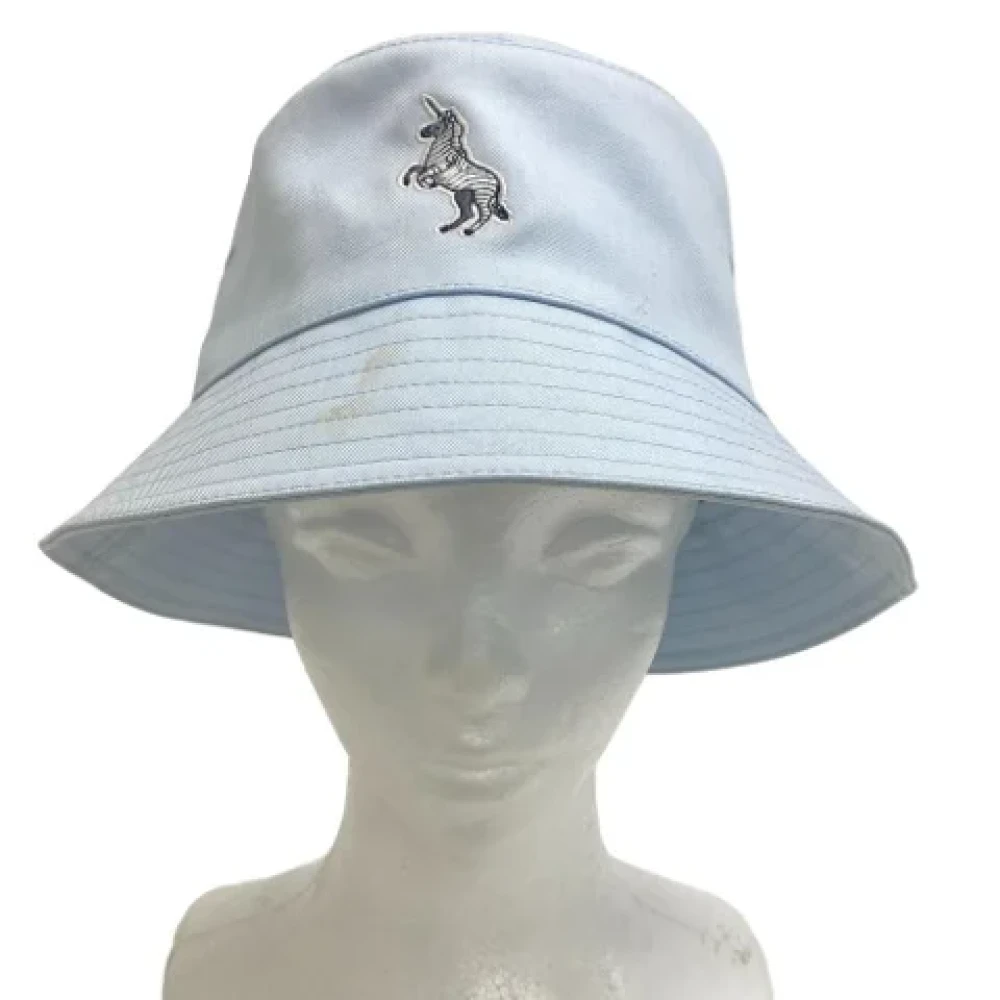Burberry Vintage Pre-owned Cotton hats Blue Dames