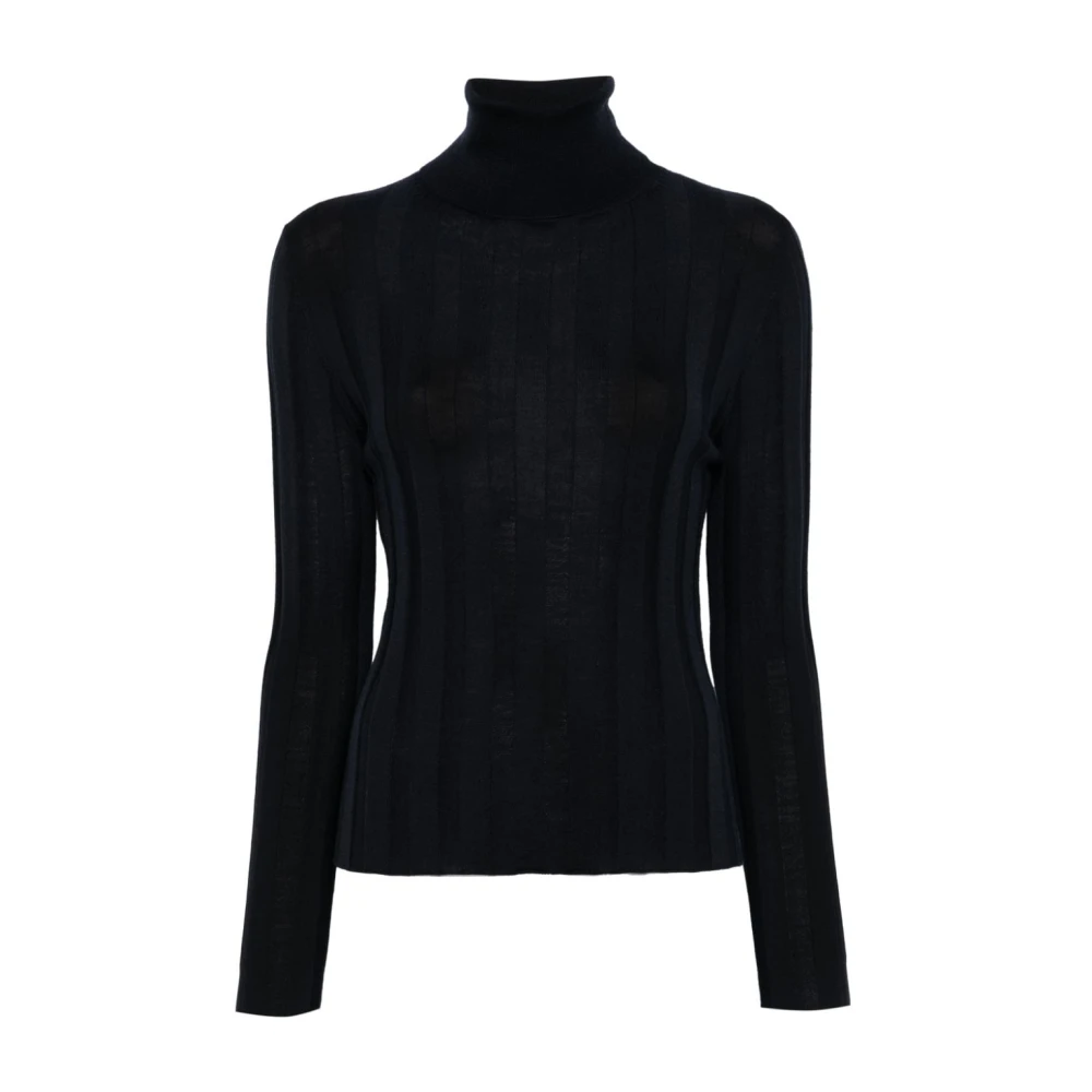 Allude Midnight Blue wollen truitjes Black Dames