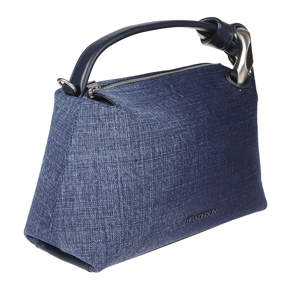 JW Anderson Stijlvolle Corner Tas voor jou Blue Dames