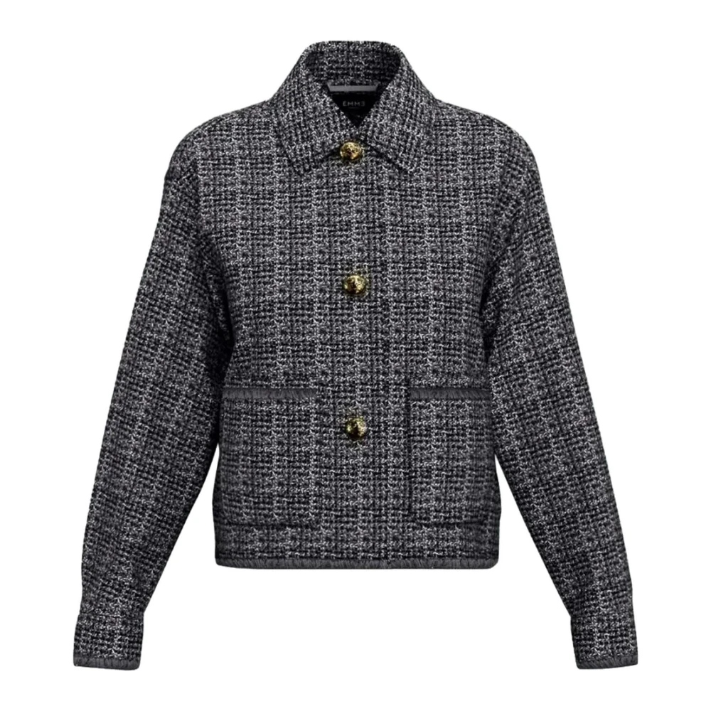 Emme DI Marella Stijlvolle Jas in Diverse Kleuren Gray Dames