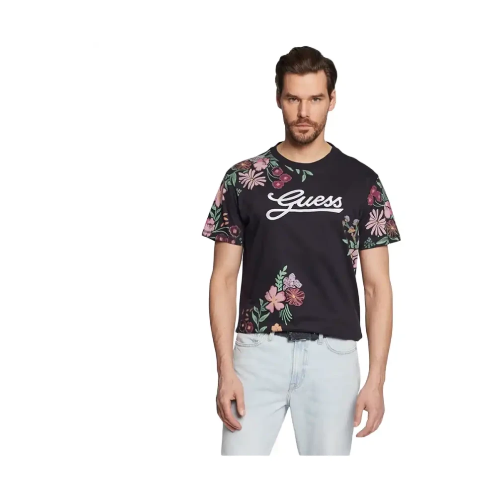 Guess - Tops > T-Shirts - Black - Guess - Modalova