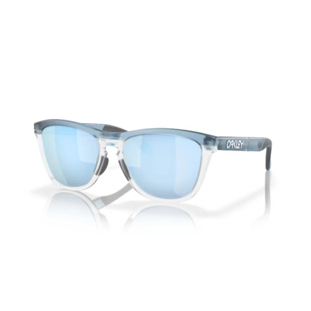 Oakley Sportiga solglasögon för utomhusaktiviteter Blue, Unisex