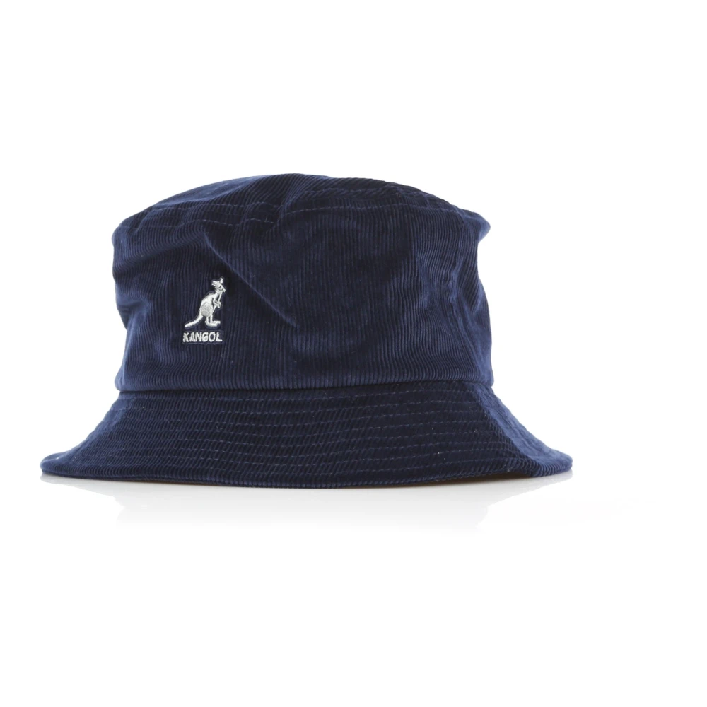 Kangol Fiskare Cord Bucket Hat Navy Blue, Herr