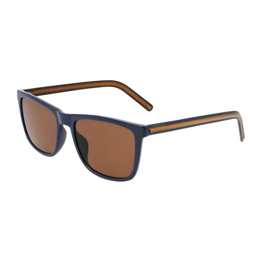 Converse Men's Blue Injected Frame Sunglasses With Uv Filter
