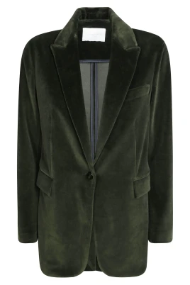Blazer Velluto Liscio