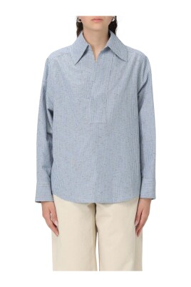 elegant-blue-button-up-shirt