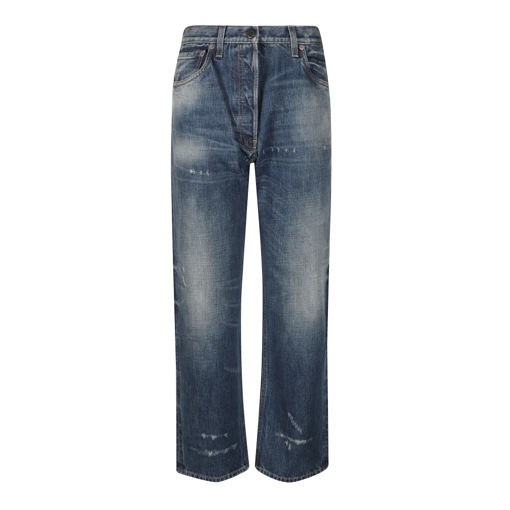 Prada , Straight Fit Jeans, Female, Blue, W27, Straight-Leg Jeans