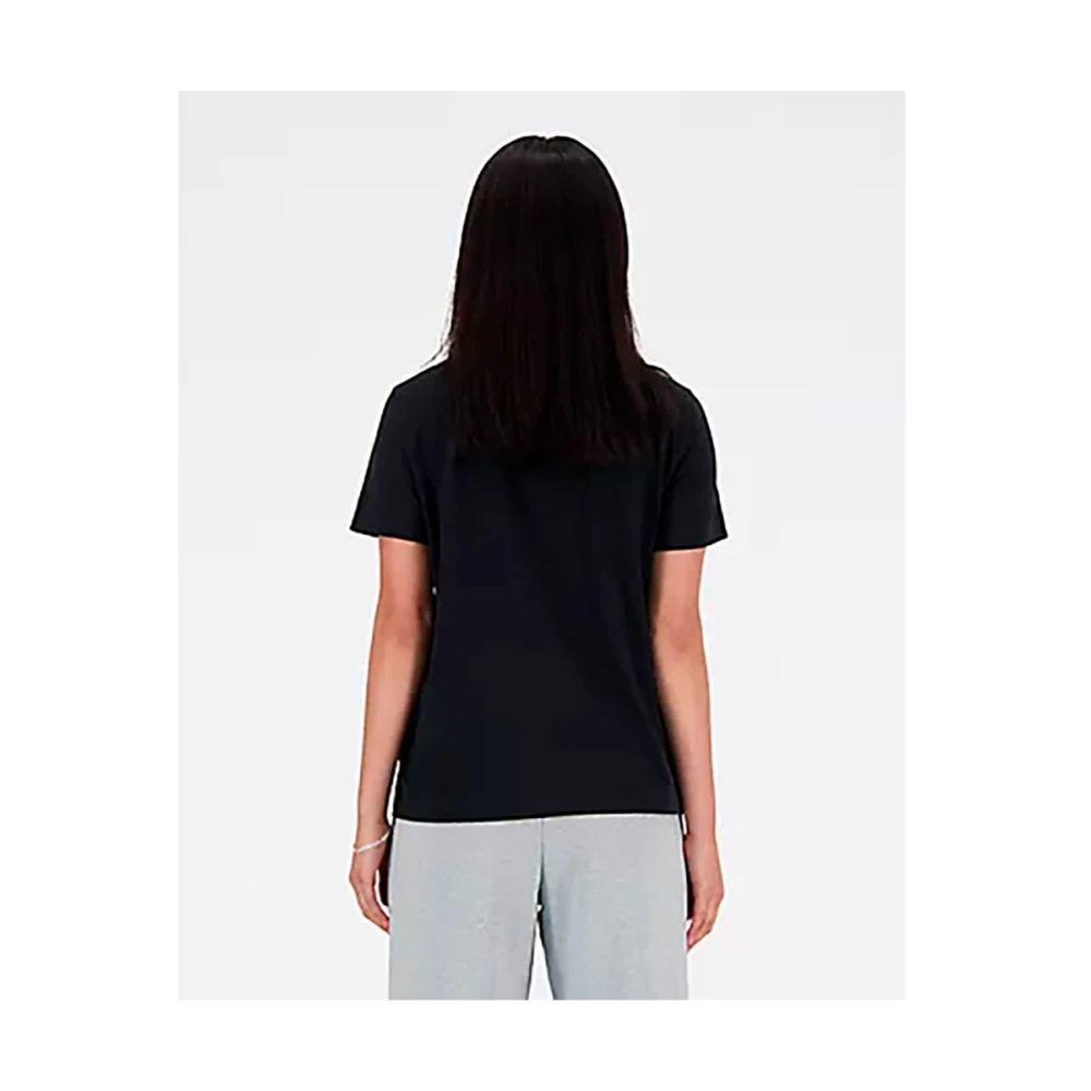 New Balance T-Shirts Black Dames