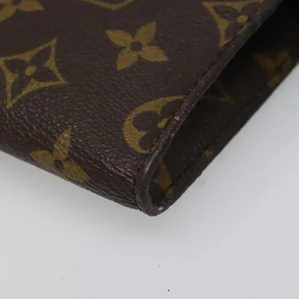 Louis Vuitton Vintage Pre-owned Canvas pouches Brown Dames