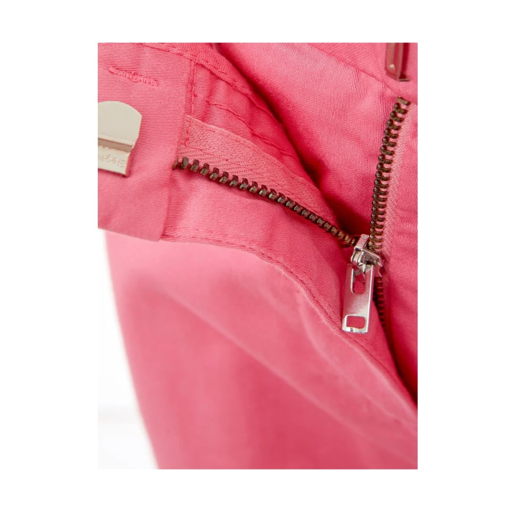 Lardini Elegante Katoenen Broek in Roze Pink Dames