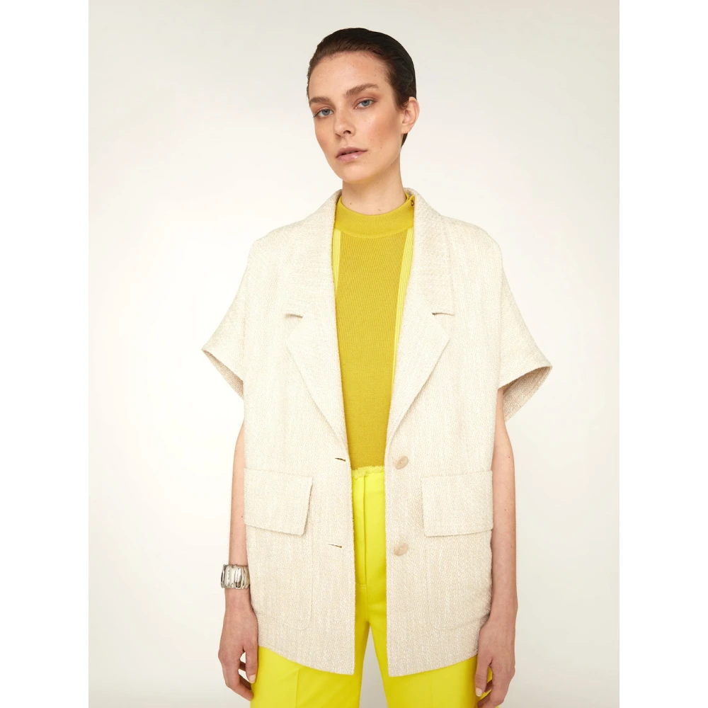 Agnona Vests Beige Dames