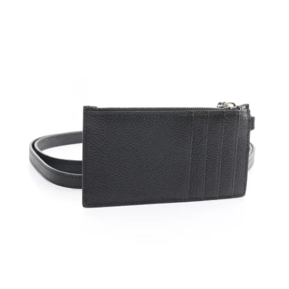 Balenciaga Vintage Pre-owned Leather wallets Black Heren