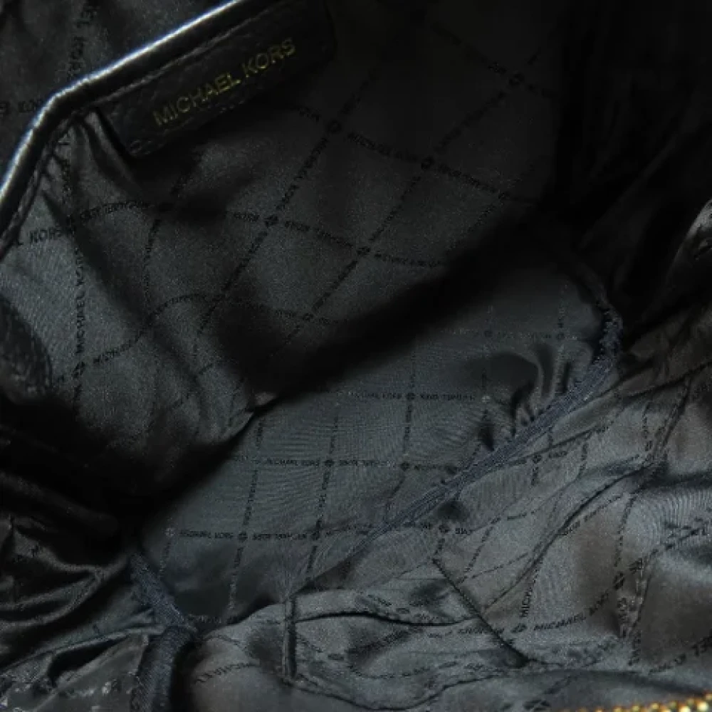 Michael Kors Pre-owned Leather backpacks Black Dames