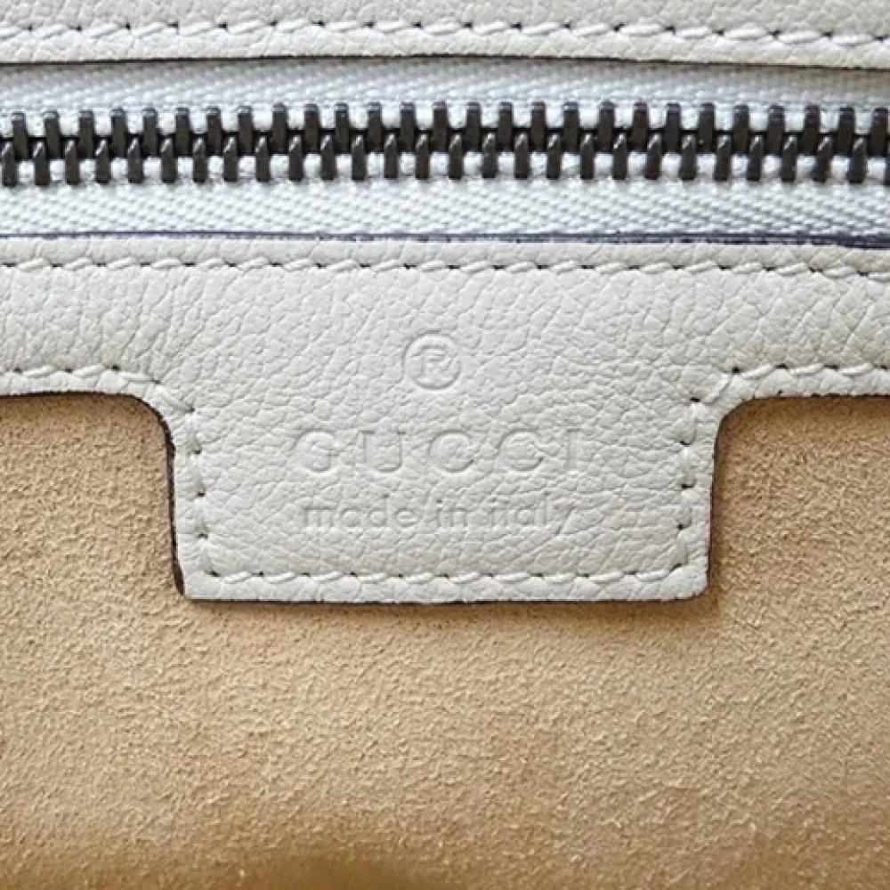 Gucci Vintage Pre-owned Fabric gucci-bags White Dames