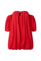 robe-rouge-a-ballon-en-popeline-de-coton-legere