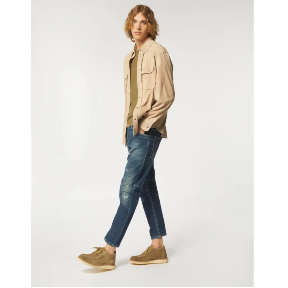 Dondup Casual Katoenen T-shirt in Diverse Kleuren Green Heren