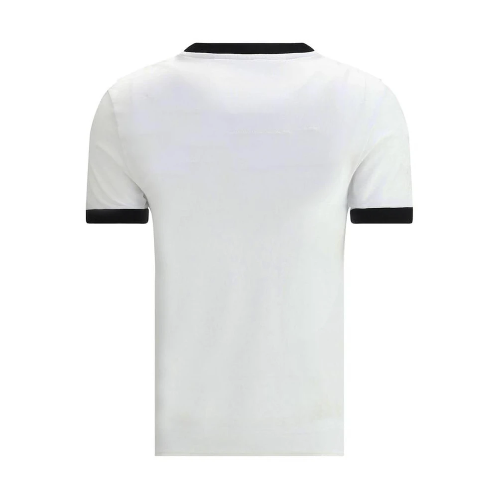 Givenchy Monogram Katoenen Ringer T-shirt Black Dames