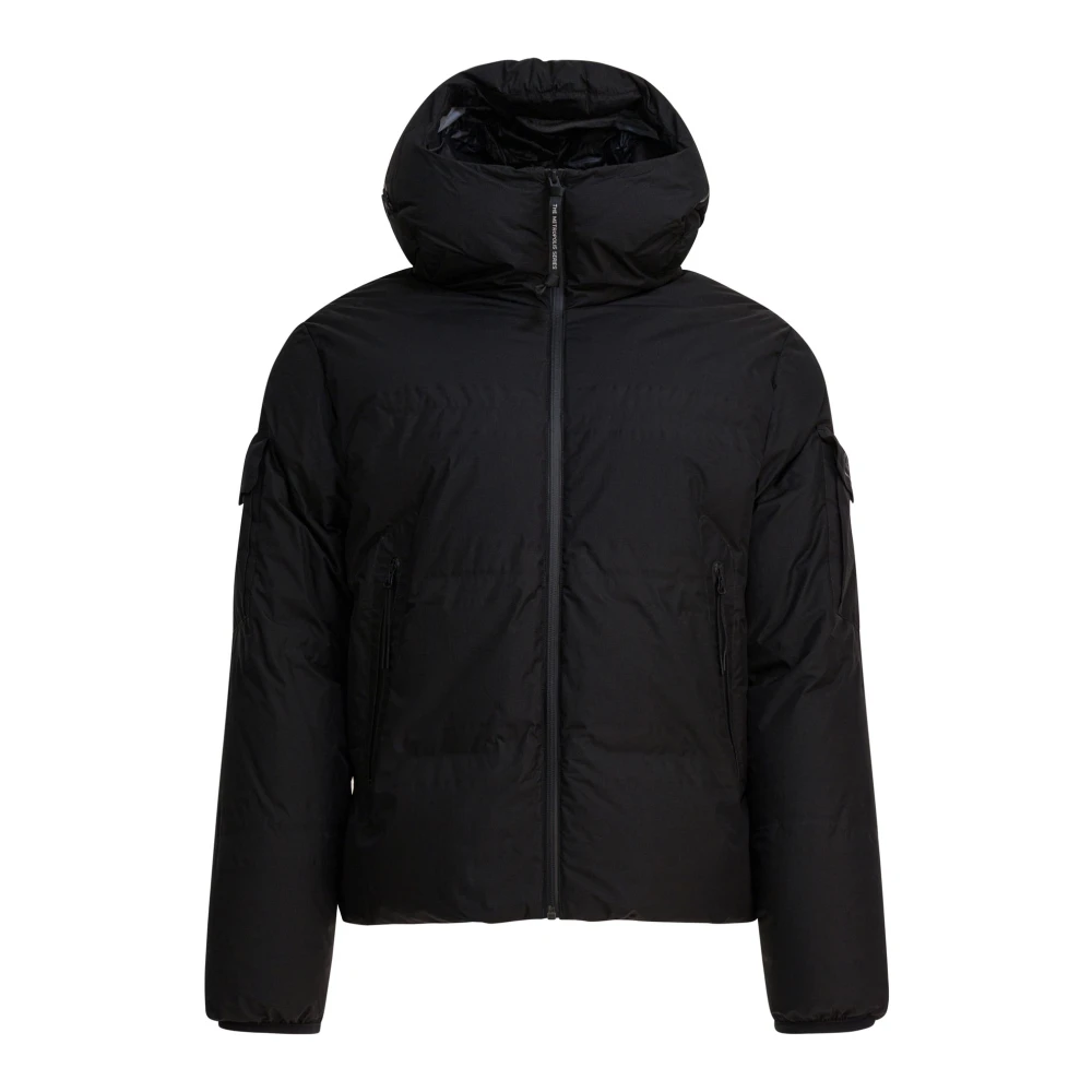 C.p. Company Men's Black Down Jacket Aw25