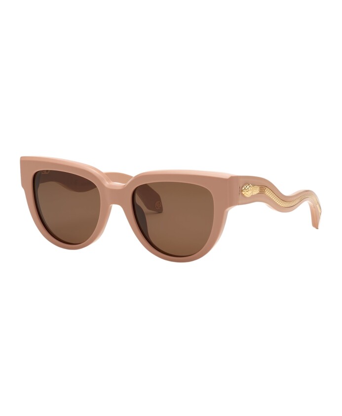 lunettes-de-soleil-carrees-rose-brillant
