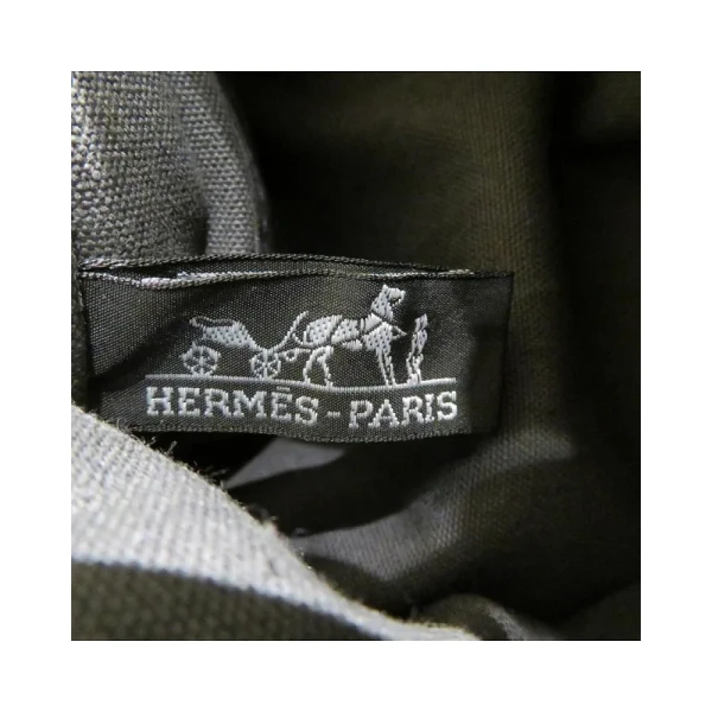 Hermès Vintage Pre-owned Cotton totes Gray Dames
