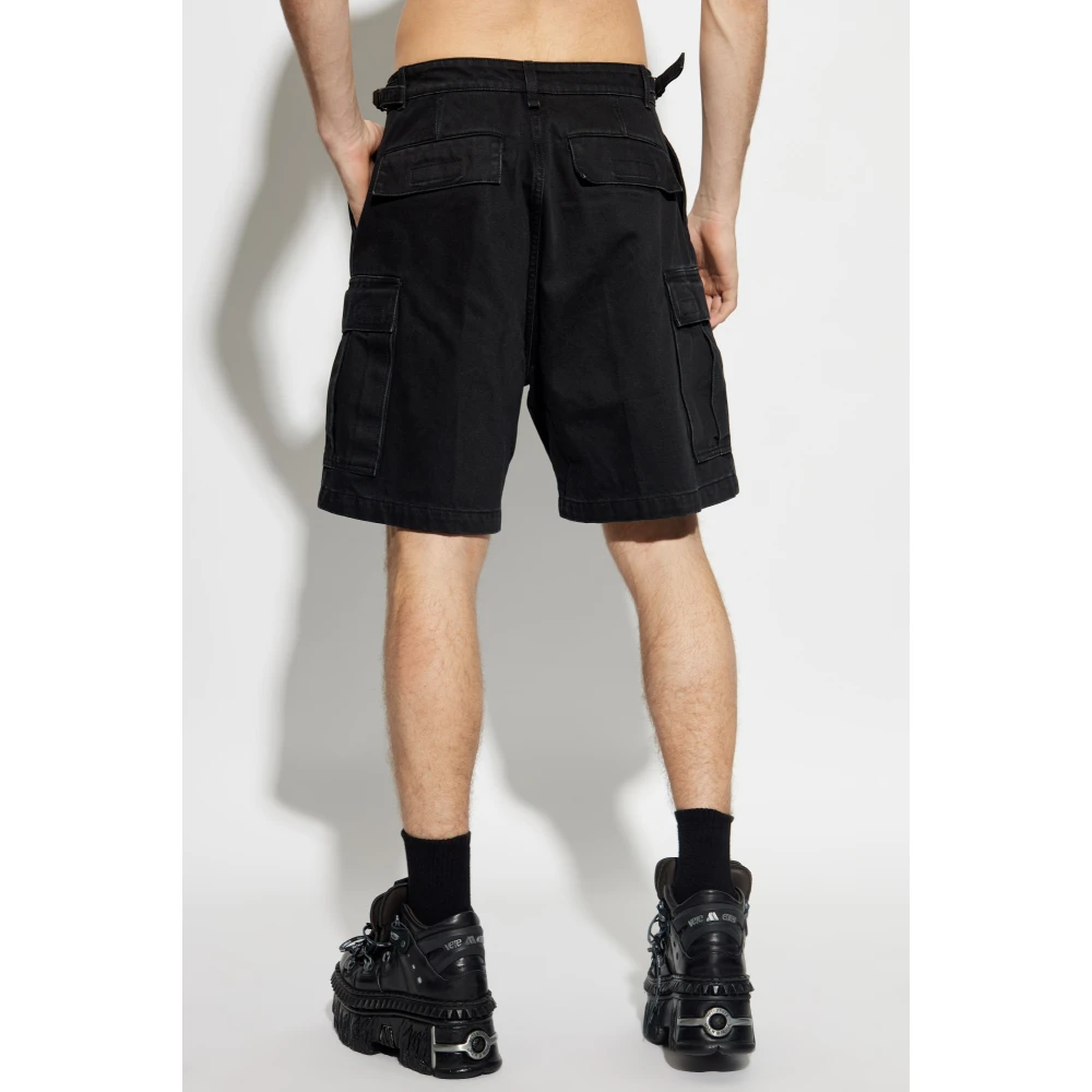 Vetements Denim shorts Black Heren