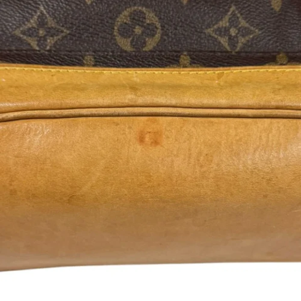 Louis Vuitton Vintage Pre-owned Canvas backpacks Brown Dames