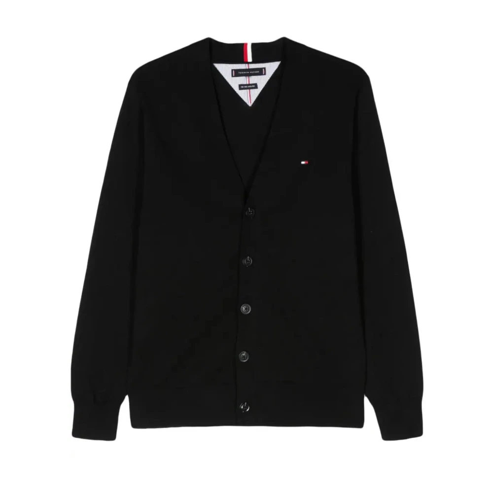 Tommy Hilfiger 1985 Zwarte Vest Mannen Volwassenen Black Heren