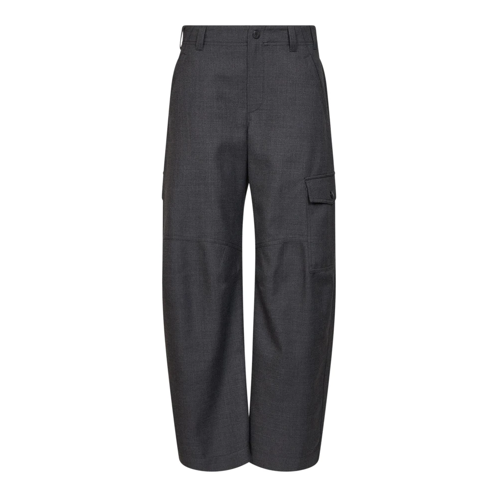 Brunello Cucinelli Donna Grigio - Pantaloni A Gamba Larga - Trousers - Xs