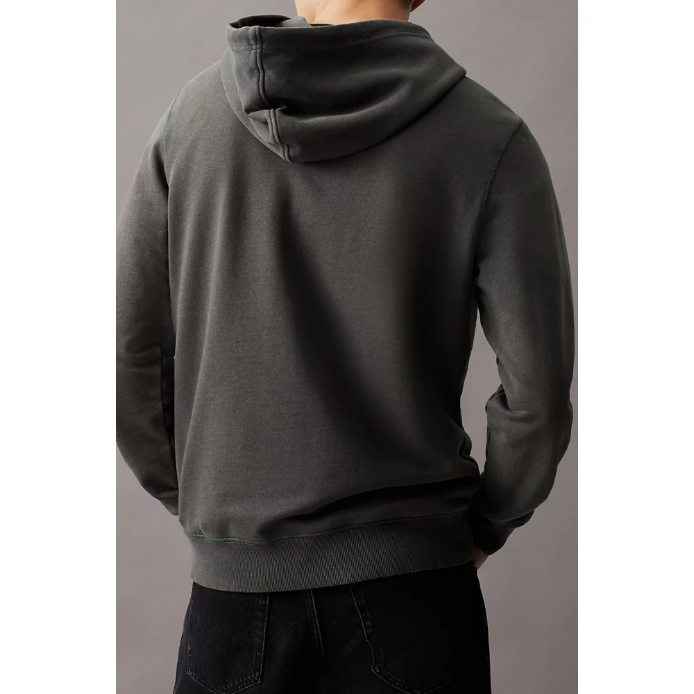 Calvin Klein Jeans Grijze Sweater Collectie Gray Heren