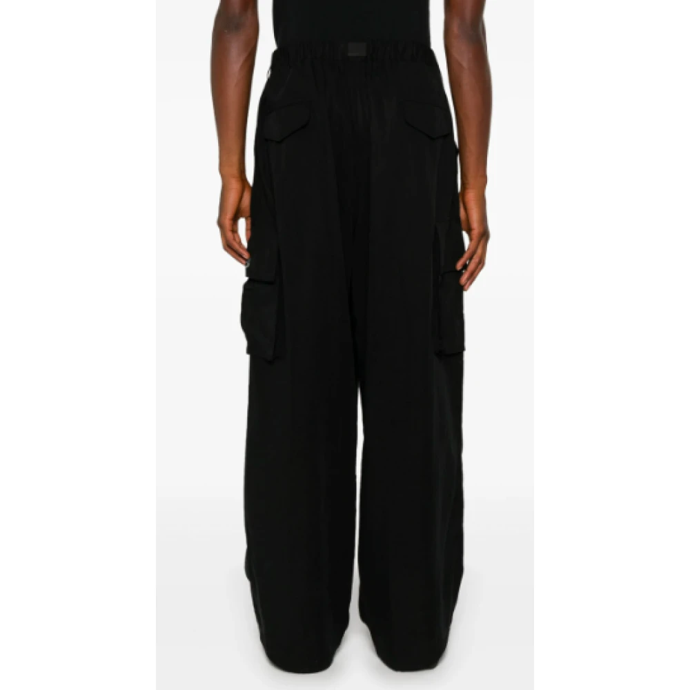 Y-3 Zwarte Cargo Broek Black Heren