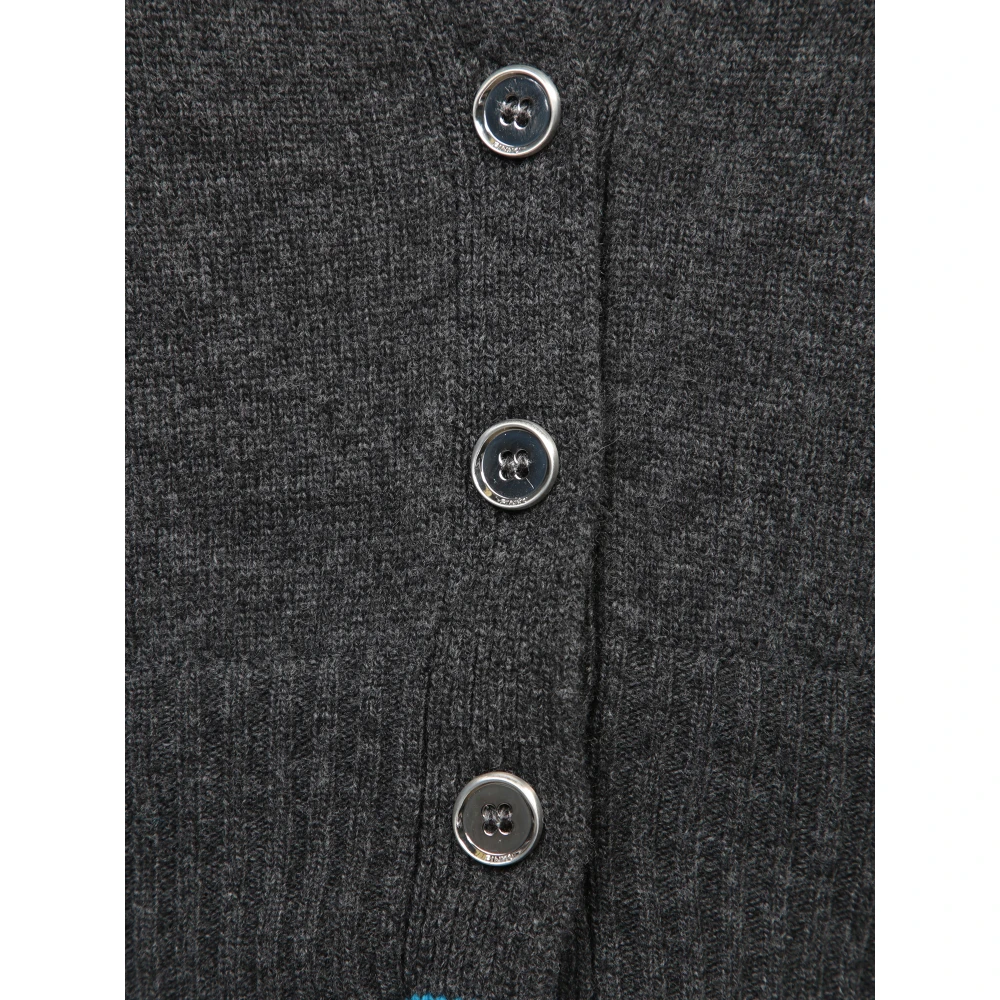 pinko Grijze Trui Aw24 Elegante Stijl Gray Dames