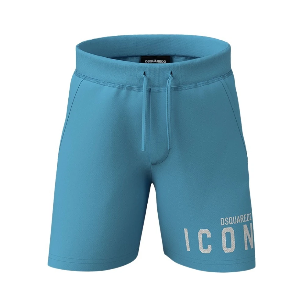 Dsquared2 Boys Blue Icon Shorts