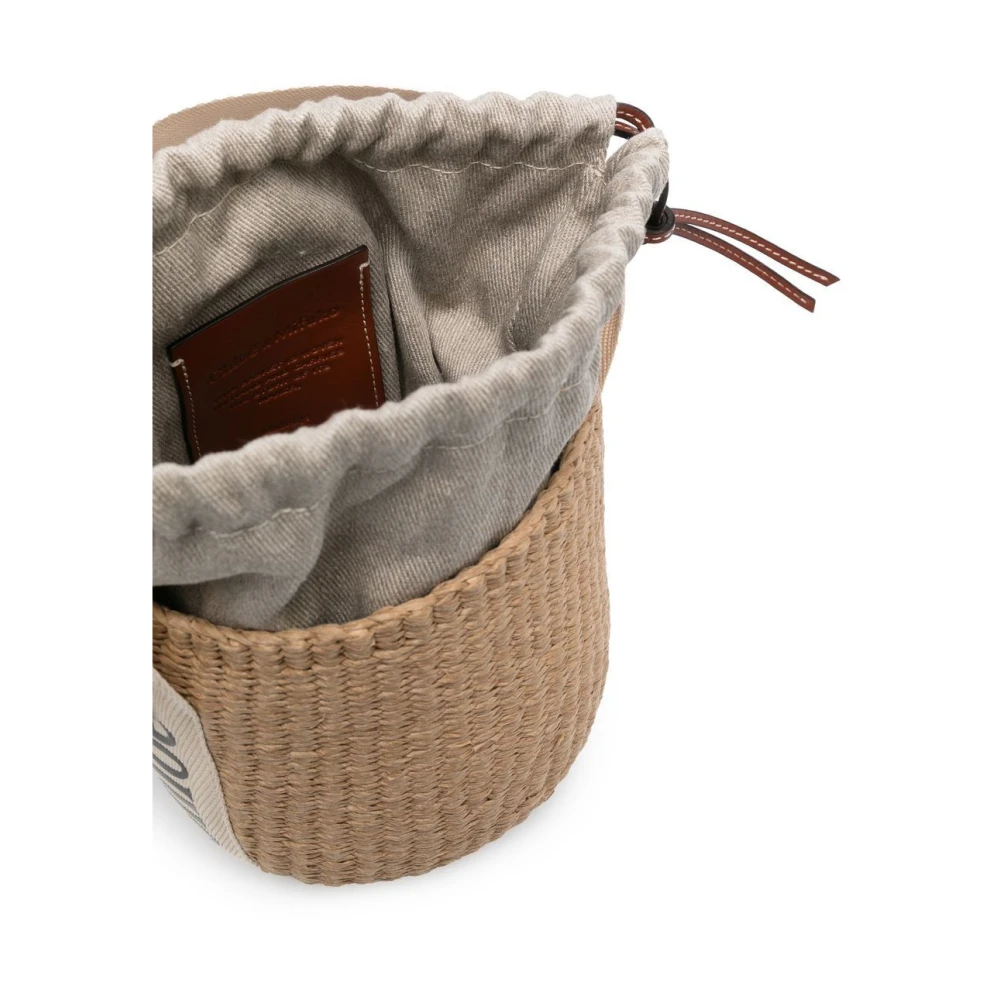 Chloé Woody Manden Tas Beige Dames