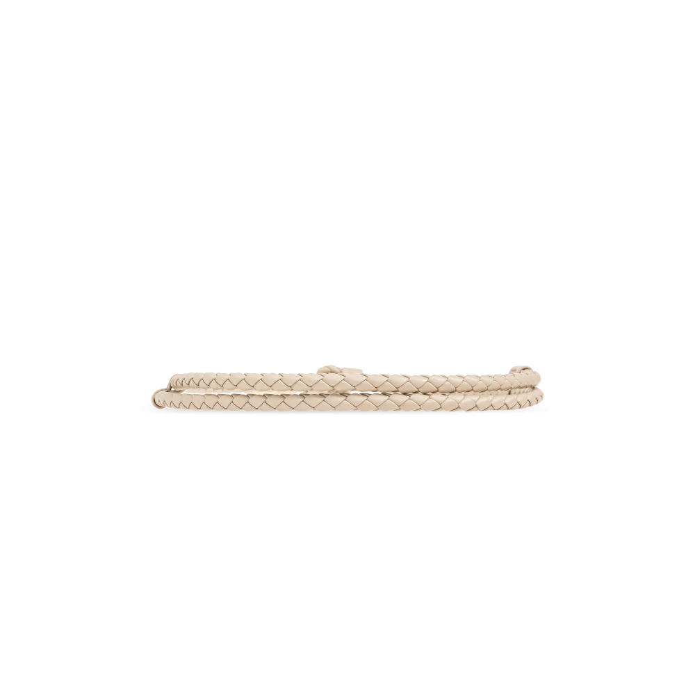Salvatore Ferragamo Gevlochten riem Beige Dames