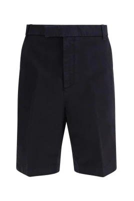 Polyester Bermuda Shorts med resår i midjan